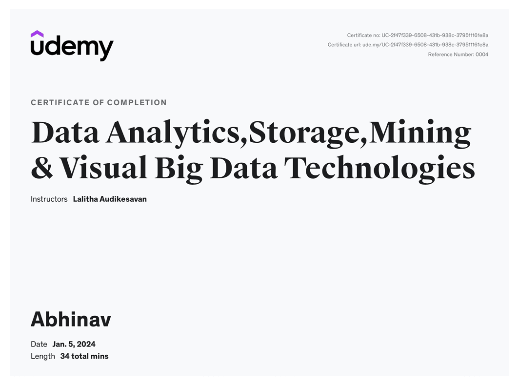 Data Analytics